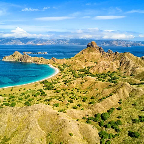 Padar Island in Komodo National Park